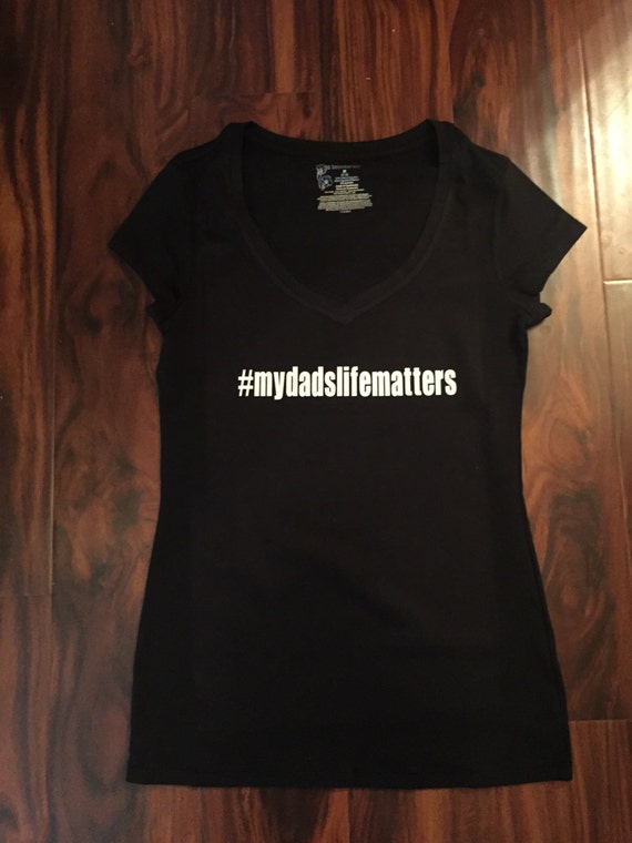 Items similar to Hashtag mydadslifematters tshirt LEO Police Law