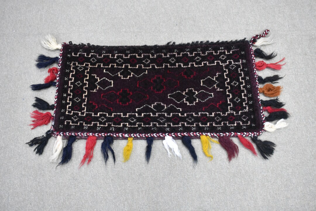 Vintage Sack Carpet Rug Embroidered Turkish Rug Bag Etsy
