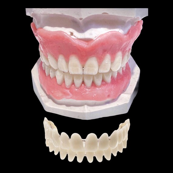 Home Denture Kit DIY Teeth Removable Denture Upper & Lower Etsy UK