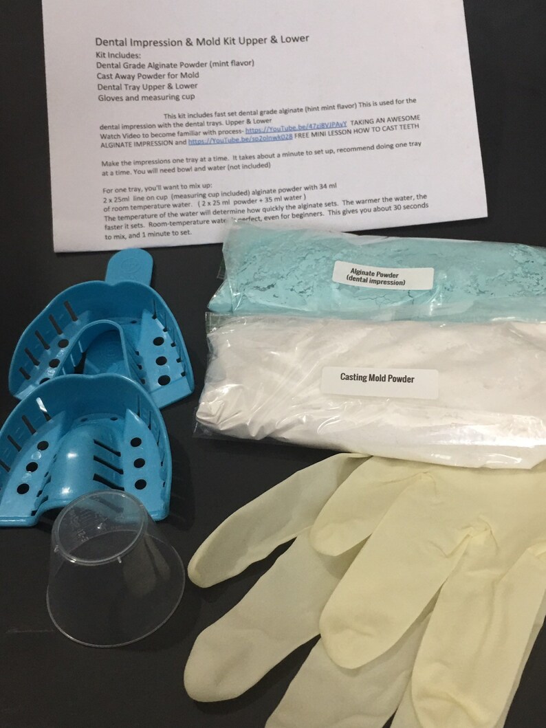 Adjustable DIY Denture Kit Acrylic Resin Teeth Dental Etsy