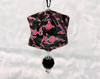 Anime Ornament, Flamel Cross, Alchemy Symbol