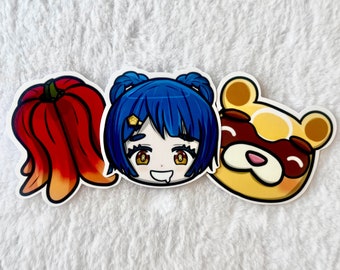 Anime RPG Sticker Pack, Panda Chef, Wok Warrior