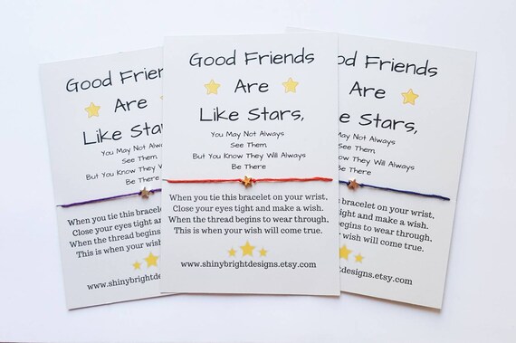 Bester Freund Wunsch Armbander Freund Geburtstagsgeschenk Etsy