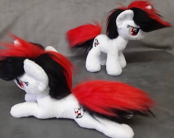 BlackJack plushie from "Fallout: Equestria – Project Horizons"