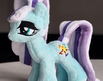 Handmade Countess Coloratura Mini Plushie: My Little Pony plush collectible figure, Brony Gift, mlpg4