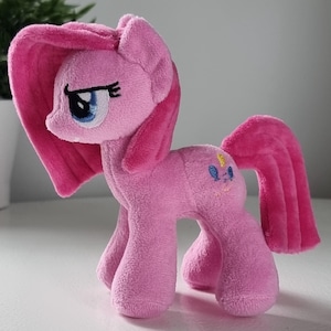 Handmade Pinkamena Diana Pie mini Plushie: My Little Pony collectible, mlpg4, mane6