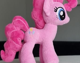 Handmade Pinky Pie mini Plushie: My Little Pony collectible, mlpg4, mane6