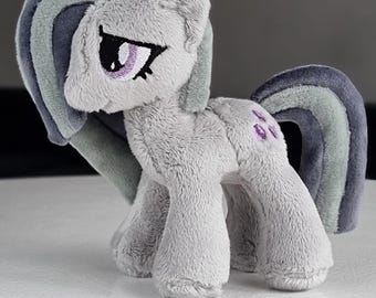 Handmade Marble Pie mini Plushie: My Little Pony collectible, mlpg4, mane6