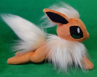 Flareon pokemon plush toy.