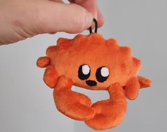 Ferris the Crab Plush Mascot – Handmade Rust Programming Plushie, Collectible Toy
