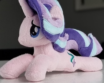 Handmade plush collectible figure Starlight Glimmer: My Little Pony plushie, mlpg4, mane6