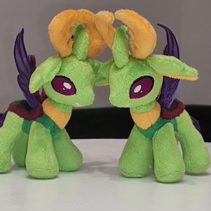 King Thorax My Little Pony plush toy , mlp commission, custom pony, brony gift, mlpg4, mlp plush