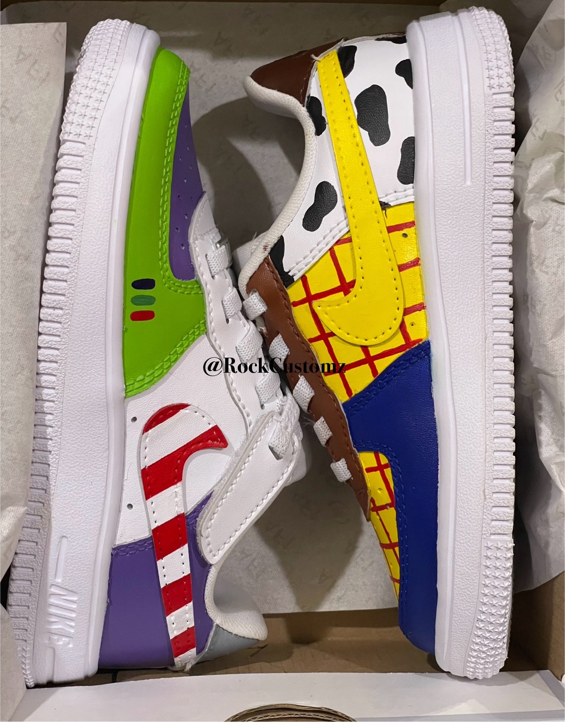 custom toy story air forces