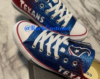 Custom Women’s Houston Texans Converse