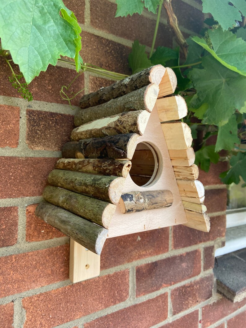 Bird Box Bird Feeder Bird Nesting Box Bird House with Etsy