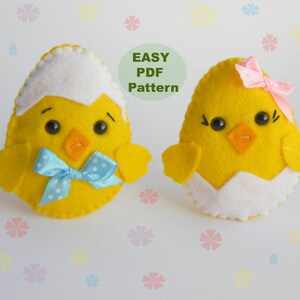 PDF Pattern Easter Chicken Ornament Pattern Farm Animal Softie Pattern  Easter decorations DIY Chickenr Soft Toy Spring Chicken