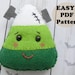 see more listings in the Halloween felt pattern section