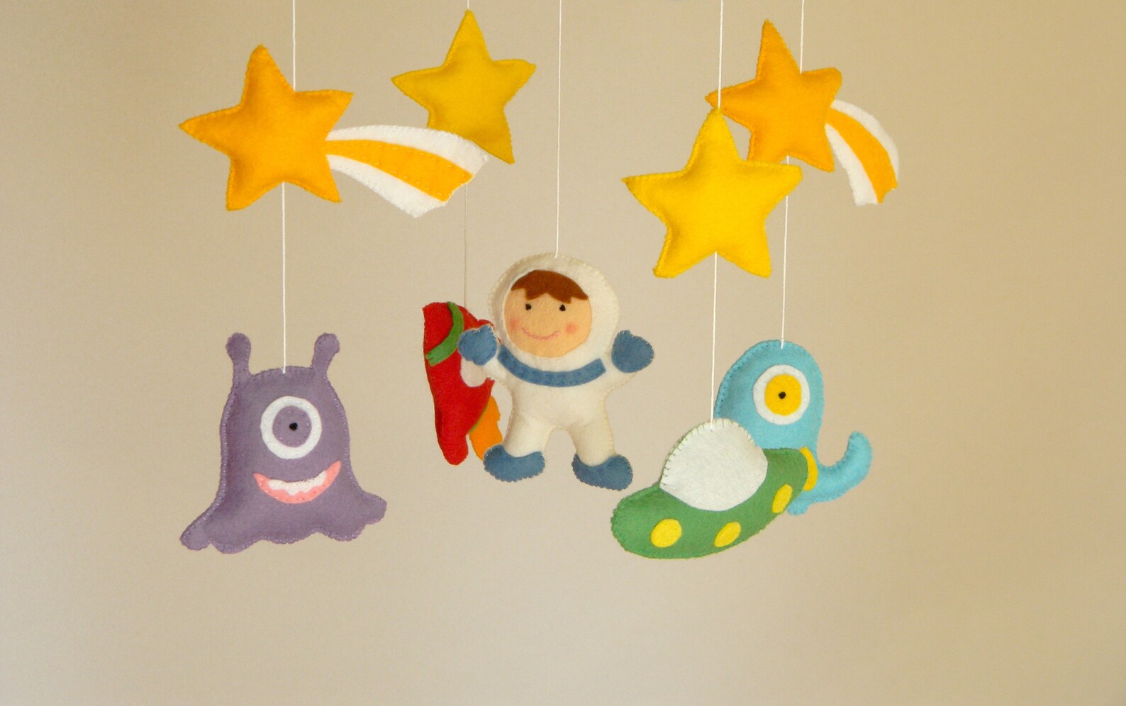 PDF Space Mobile Pattern Sewing Felt Baby Crib Mobile Etsy