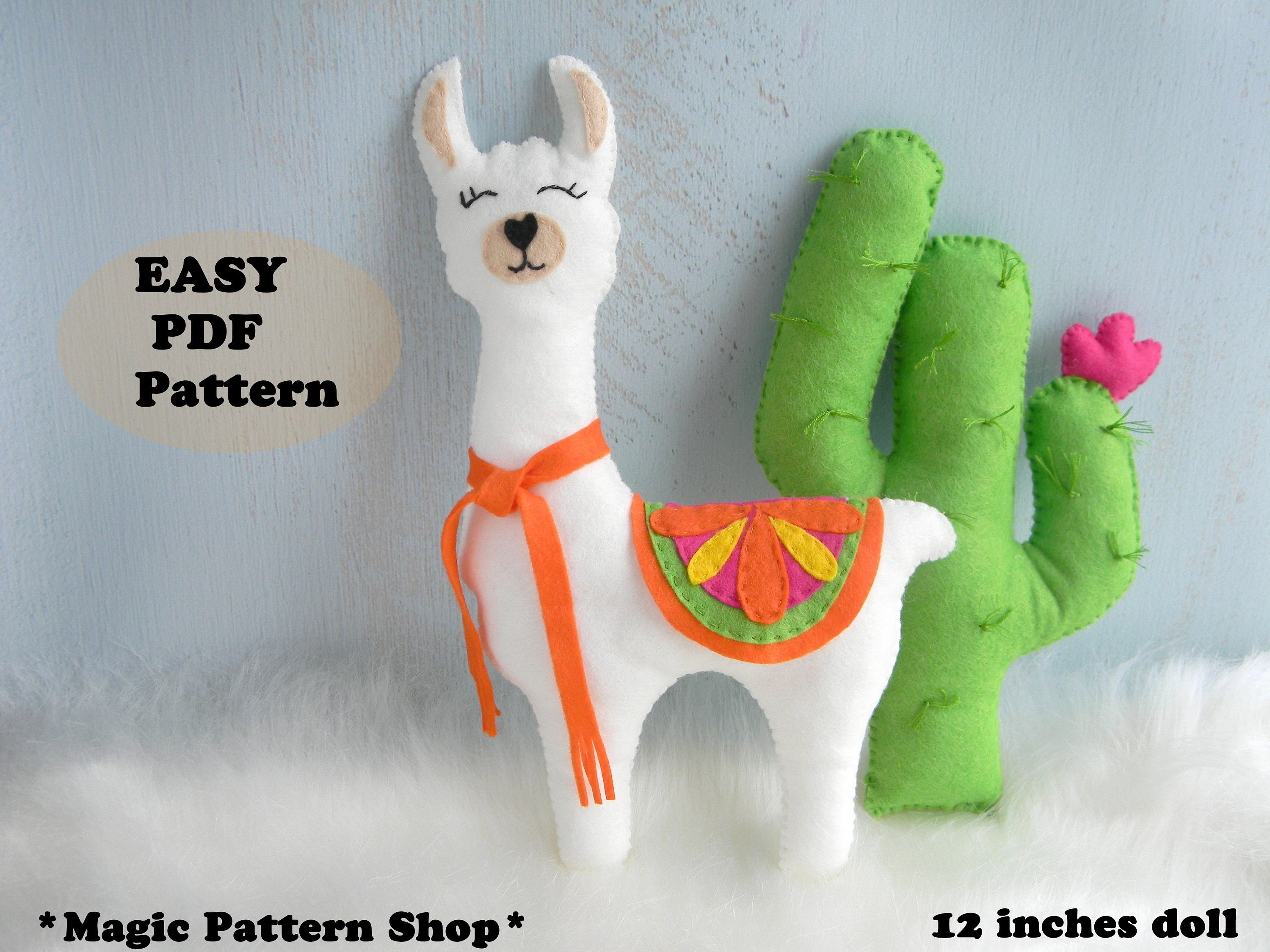 Llamas Felt Craft Kit – Hipstitch
