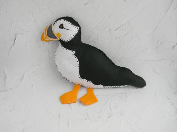 Stuffed puffin sale