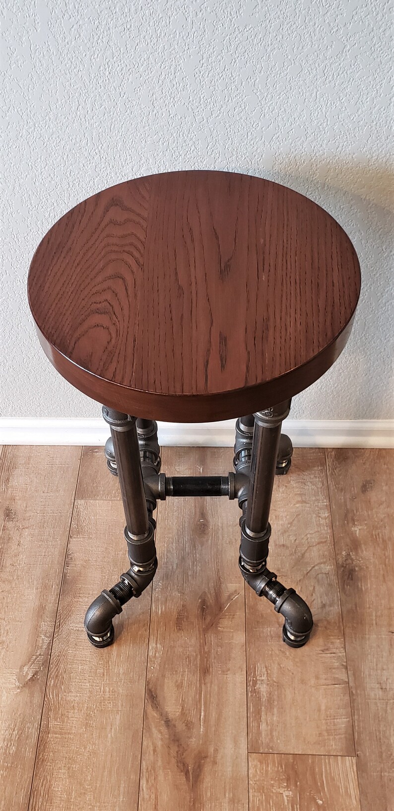 Industrial Pipe Bar Stool Cabe Edition Etsy