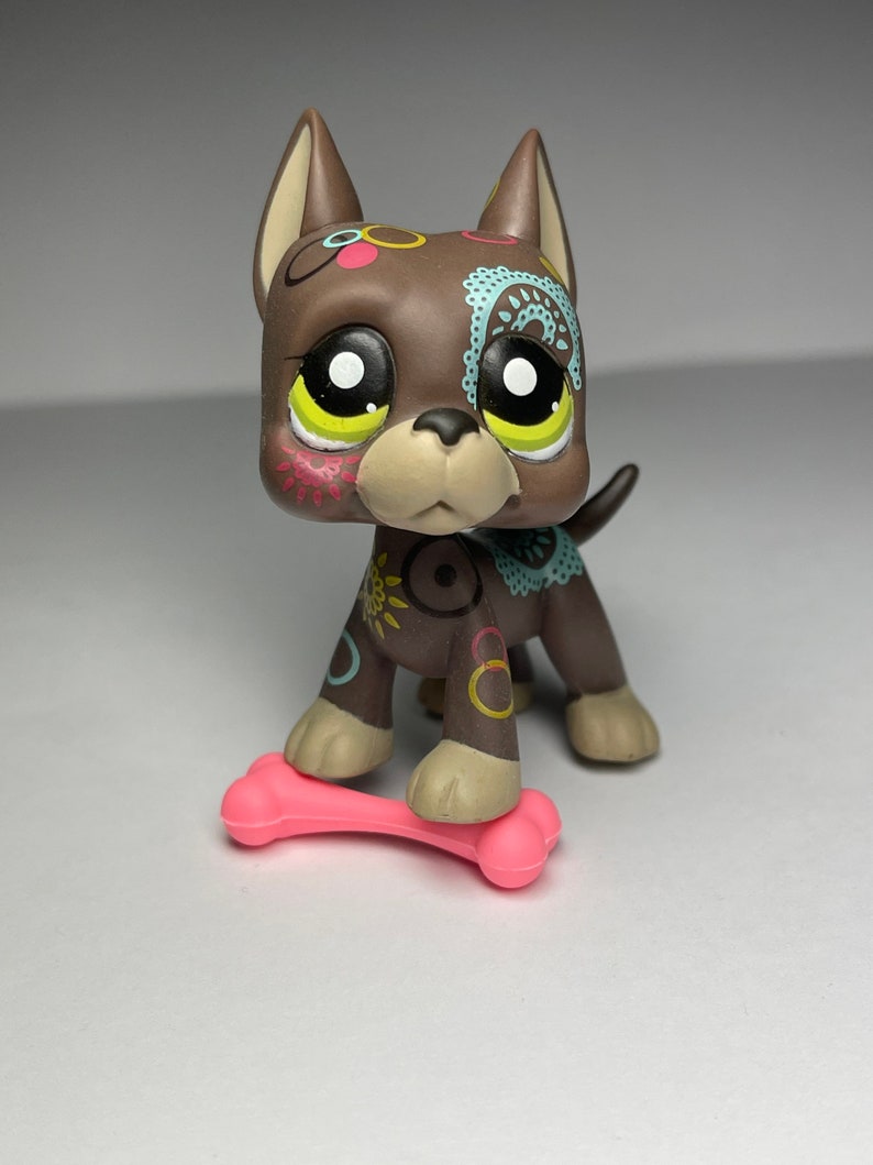 LPS Littlest Pet Shop 1439 Great Dane Hasbro - Etsy