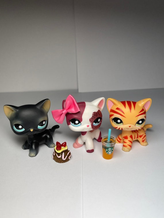 LPS Littlest Pet Shop 2291 Cat 994 Cat 1451 Cat Etsy
