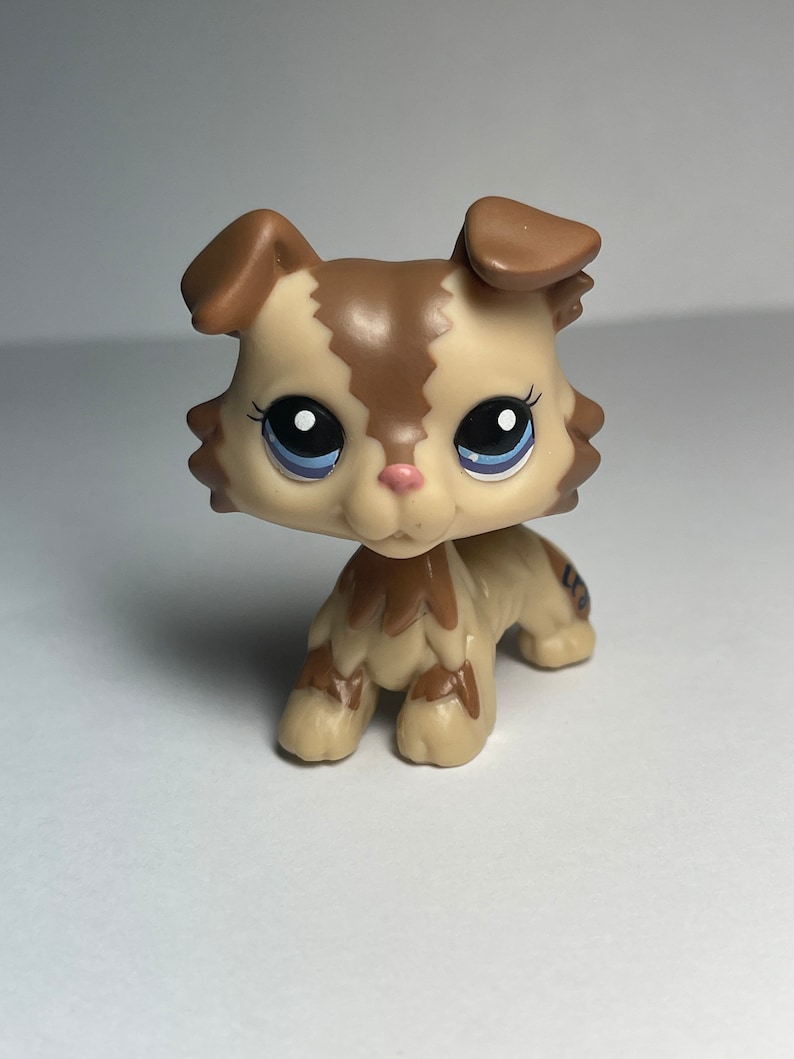 LPS Littlest Pet Shop 2210 Collie Hasbro Collector Etsy