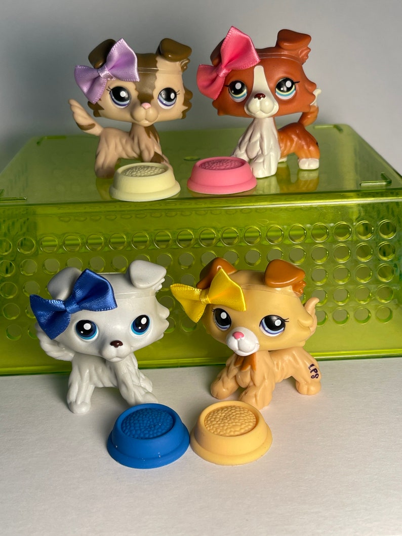 LPS Littlest Pet Shop Collies 363 L 1542 2210 2452 Etsy
