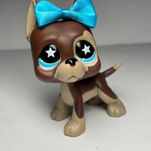 5X Littlest Pet Shop toy LPS cat dog great dane 817 dachshund 640