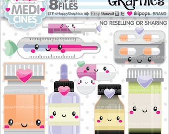 Medicine Clipart, Medicine Graphic, Commercial Use, Prescription Clipart, Vitamin Clipart, Medical, Drug