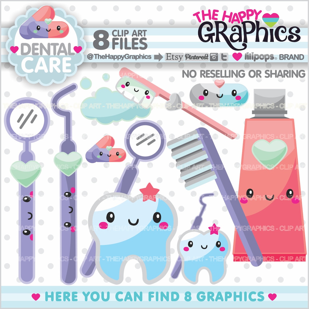 Dentist Clipart, Dentist Graphics, COMMERCIAL USE, Dental Care Clipart ...