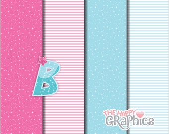 Star Digital Paper, COMMERCIAL USE, Star Pattern, Printable Paper, Glitter Pattern, Glitter Paper, Digital Pattern, Digital Paper, Party