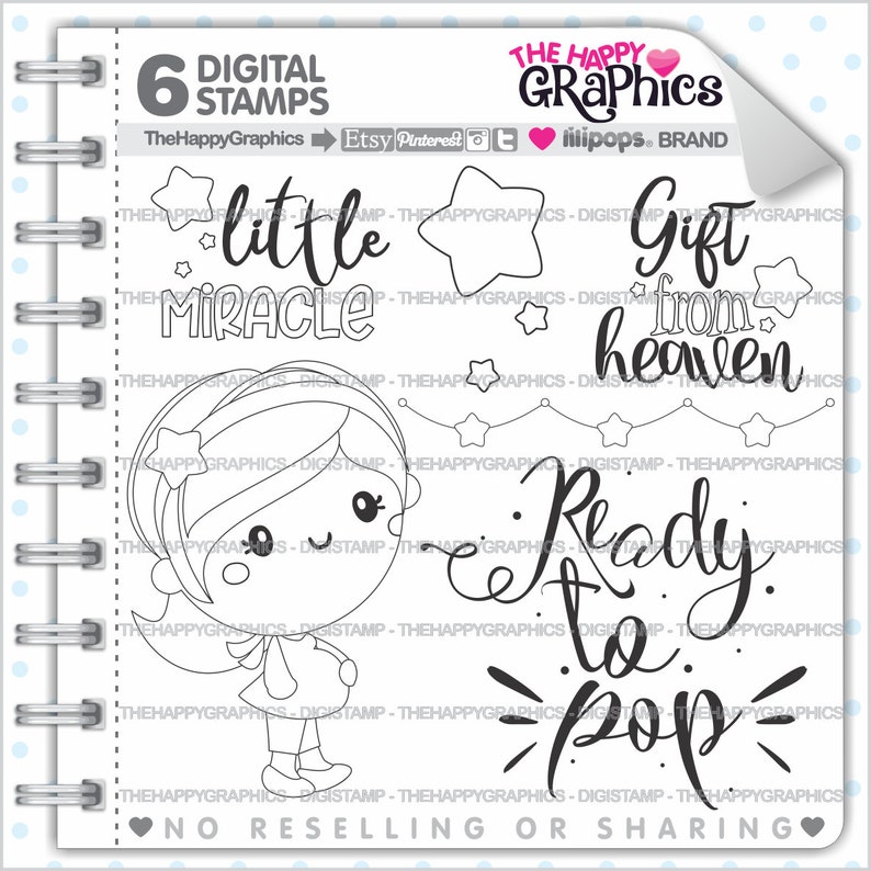 Baby Stamp, Commercial Use, Digi Stamp, Digital Image, Baby Digistamp, Pregnant Digital Stamp, Pregnancy, Mom Stamps, Mother, Stamp image 1