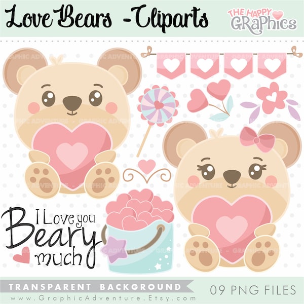 Love Cliparts, Love Graphics, Valentines Day, Clipart, Fall in Love, Graphics, Bear Clipart, Love Clip Art, Bear Graphics, Heart Clipart