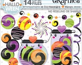 Halloween Clipart, Halloween Graphics, COMMERCIAL USE, Halloween Party, Planner Accessories, Halloween Celebration, Halloween Cute, Candy Il_170x135