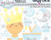 Baby Boy Clipart, Baby Boy Graphics, COMMERCIAL USE, New Born Clipart, Welcome Baby Clipart, Baby Shower Clipart, Baby Images, Baby Boy Il_170x135
