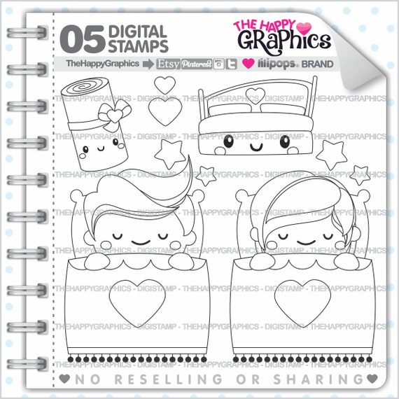Bed Stamps, Change Sheets, COMMERCIAL USE, Sleep Stamps, Planner Accessories, Clean Up Stamps, Sleeping Stamps, Dream Stamps, Chores Il_570xn