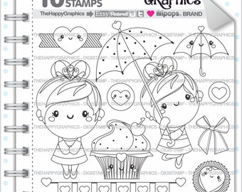 Diva Stamp, Diva Digistamp, COMMERCIAL USE, Chic Stamp, Chic Digistamp, Girl Digistamp, Girl Digital Stamp, Glamour Digistamp, Fashionista