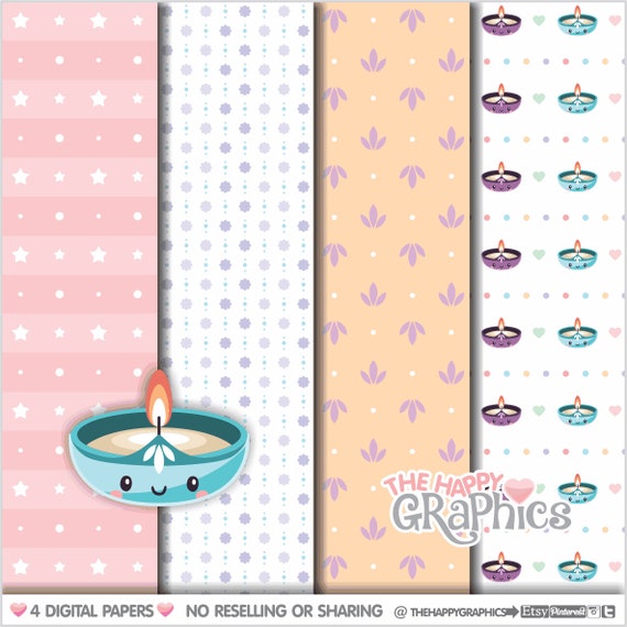 Candle Digital Paper, Candle Digital Pattern, Candle Party, Wellness Digital Paper, Wellness Pattern, Lantern Digital Paper, Spa Paper Il_570xn