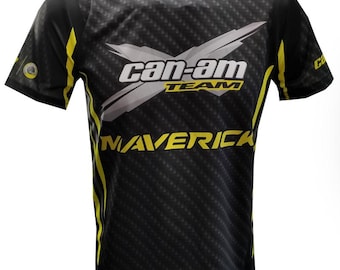 Can-Am Maverick-T-shirt van BRP / Racing SSV 4x4 T-shirt met grafisch ontwerp, Motorsport-streetwear, gepersonaliseerde zomeroutfits heren en dames CanAm Can Am