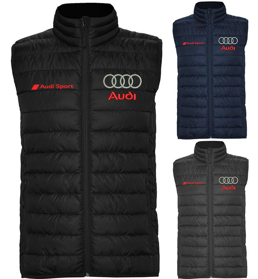 Motorsport Sleeveless Jacket Vest / for Audi RS Auto Tuning Racing Fans ...