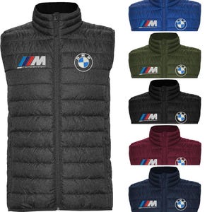 Race Tuning Sleeveless Jacket Vest / Christmas Birthday Gift Ideas For BMW Competition M2 M3 M4 M5 Racing Cars fans / Streetwear Fashion F10