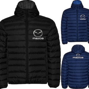Kurtka pikowana Mazda Blouson Veste Parka Coat Haftowane loga / JDM Mężczyźni Kobiety Pomysły na prezenty urodzinowe Cadeau Motorsport Tuning