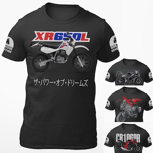 Motorbike Motorcycle T-shirt  / For NT1100 CBR1000R XR650L CB1000R Biker Gift ideas / Motorbiker Adventure Tuning Racing Motorsport