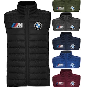 Race Tuning Sleeveless Jacket Vest / Christmas Birthday Gift Ideas For BMW Racing Cars fans / Streetwear Sport M Competition M2 M3 M4 M5