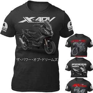 Motorbike Motorcycle T-shirt  / For Forza350 CBR250R X-ADV Adv350 ADV150 Biker Gift ideas / Motorbiker Adventure Tuning Racing Motorsport