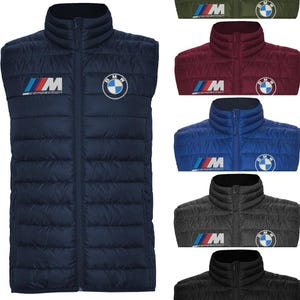 Race Tuning Sleeveless Jacket Vest / Christmas Birthday Gift Ideas For BMW Competition M2 M3 M4 M5 Racing Cars fans / Streetwear Fashion E30