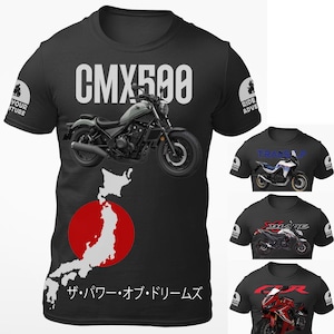 Motorbike Motorcycle T-shirt  / For Transalp CBR 650R Rebel X-Blade CBR650R Biker Gift ideas / Motorbiker Adventure Tuning Racing Motorsport