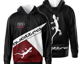 Motorsport Light Hoodie / Sweatshirt Gift Ideas for Audi Sport Tuning fans / Jacket graphic design Streetwear RTE12